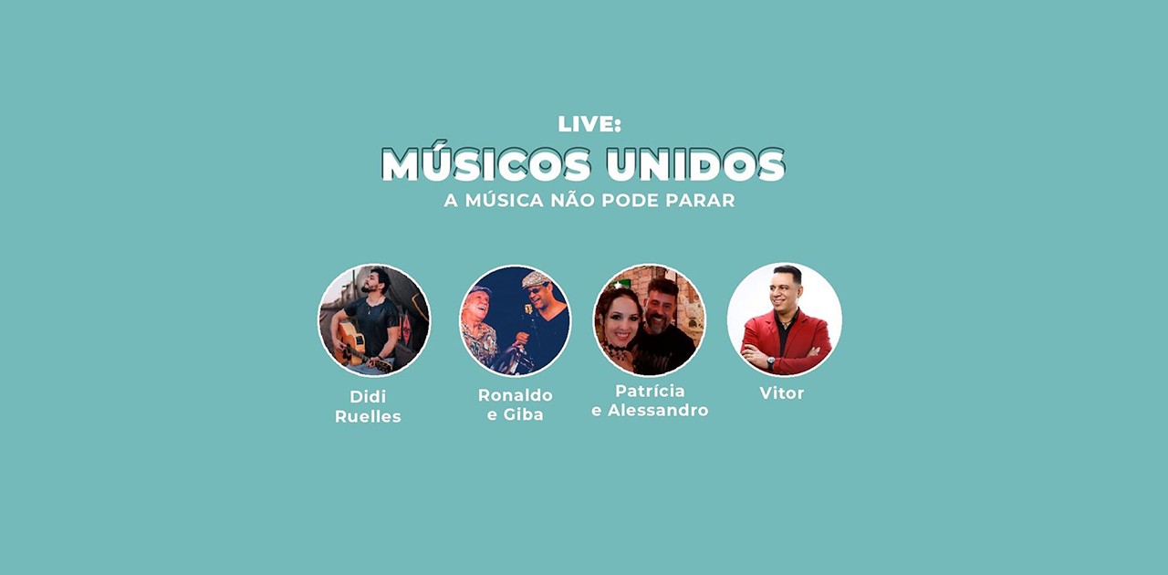 “Músicos Unidos”: maringaenses fazem live para arrecadar doações