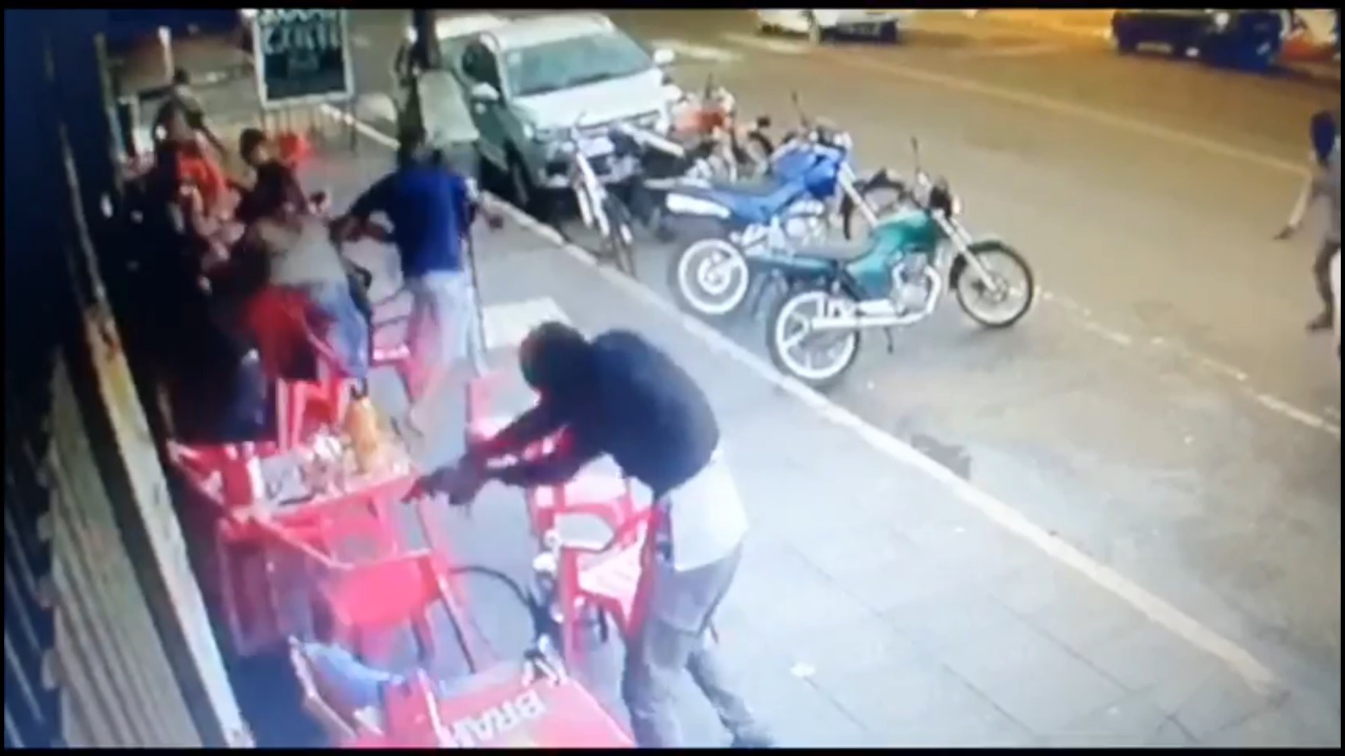 Polícia divulga imagens de assassinato do fim de semana