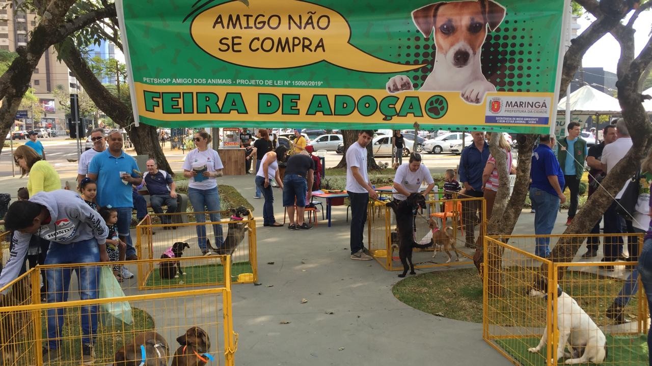 Praça do Bem-Estar Animal é inaugurada em Maringá