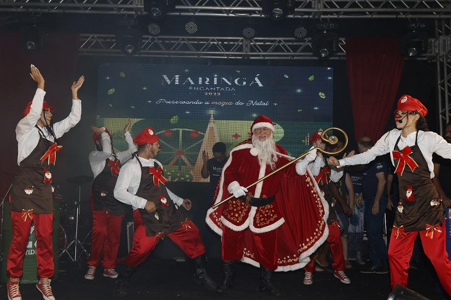 Abertura da Maringá Encantada será nesse sábado (16); horário especial do comércio de rua começa 9 de dezembro