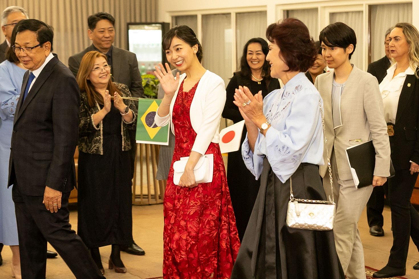 Em ano de celebração diplomática, princesa Kako participa de evento na Acema