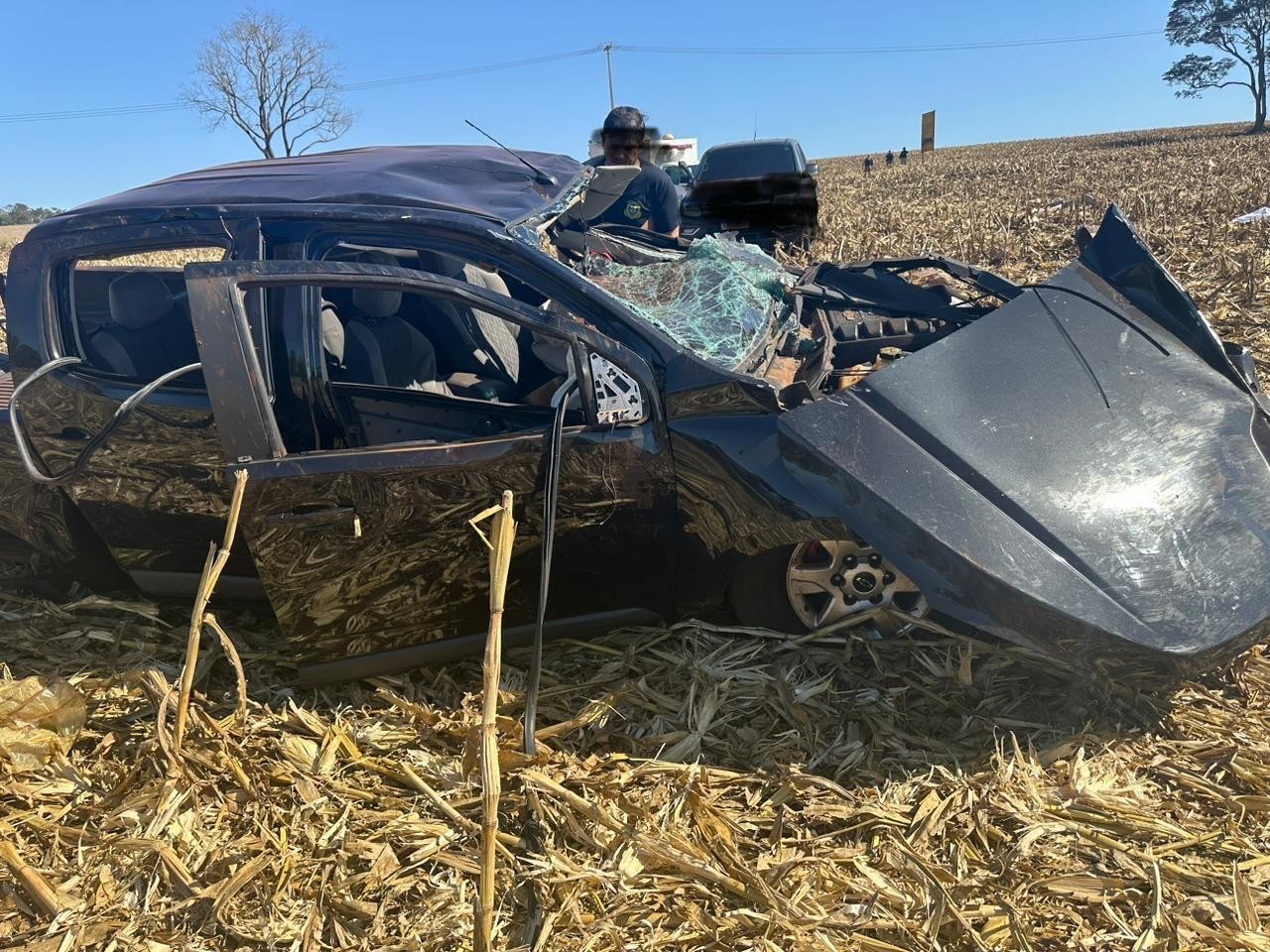Motorista que transportava quase meia tonelada de maconha foge da fiscalização, sofre acidente e morre