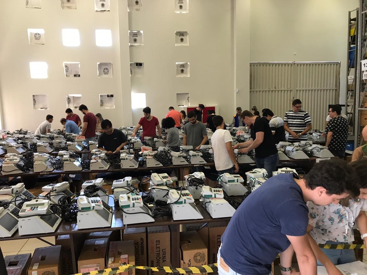 Urnas eletrônicas da zona eleitoral 66 estão prontas para próximo pleito