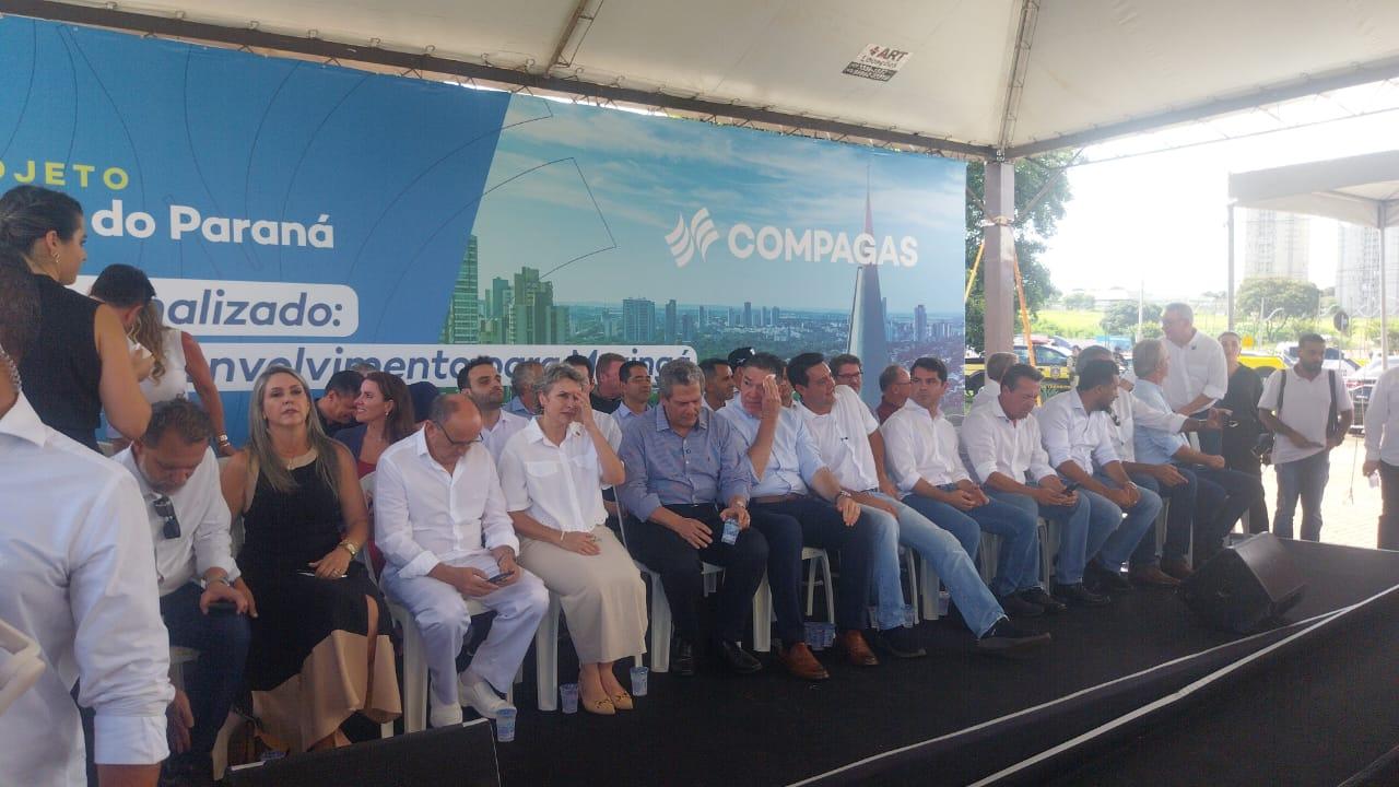 Obra de gasoduto já tem um quilômetro construído