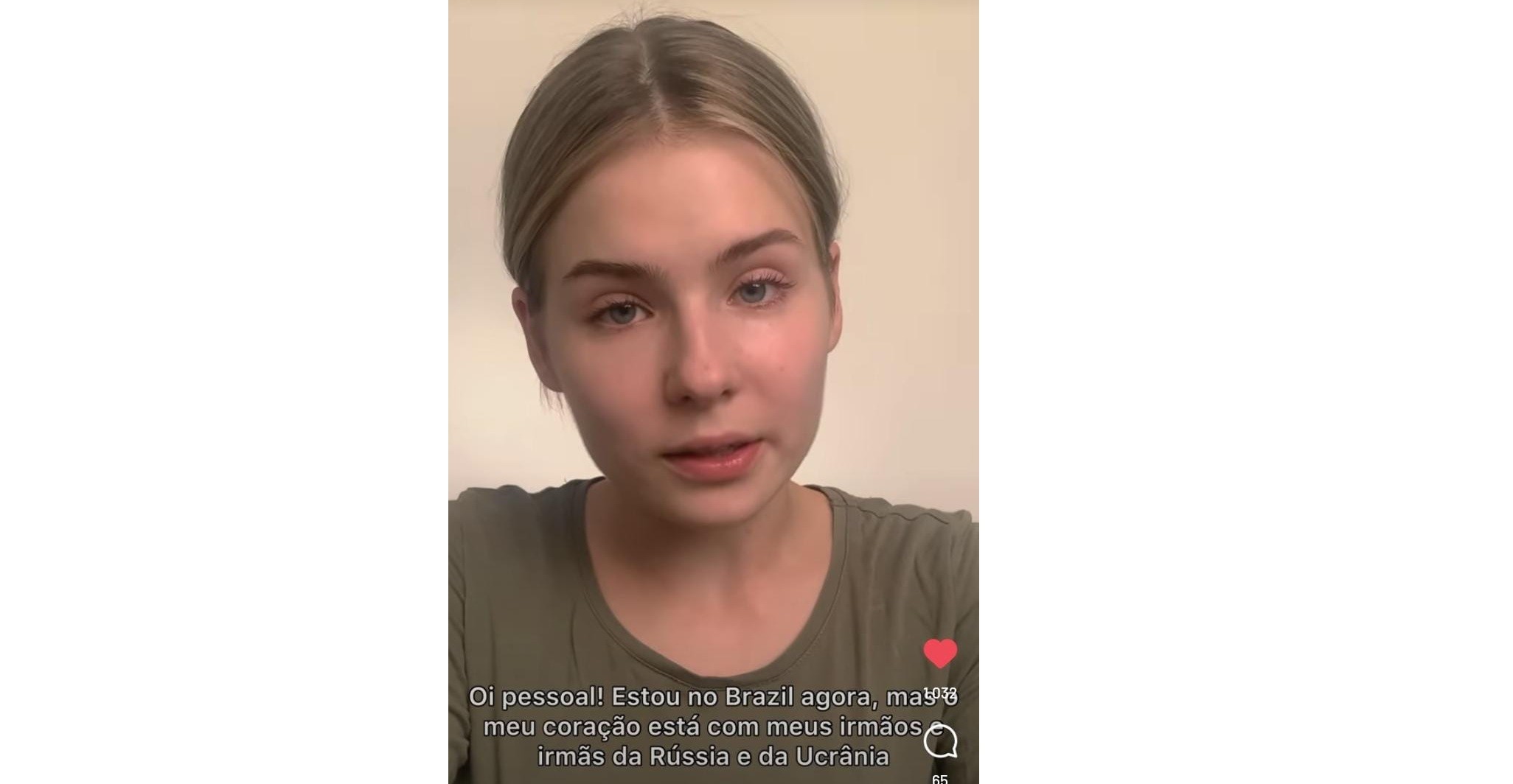 Russa que está em Maringá fala sobre a situação em seu país e na Ucrânia