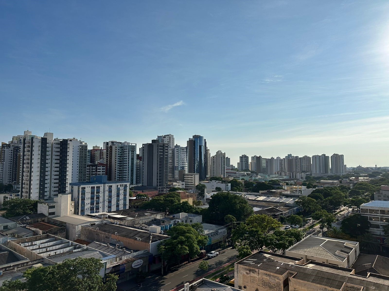 Máxima pode chegar aos 36º C em Maringá nesta segunda-feira (23)