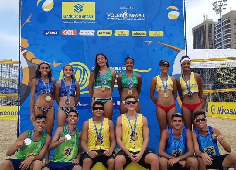 Equipe maringaense conquista 3º lugar no Brasileiro de Vôlei de Praia