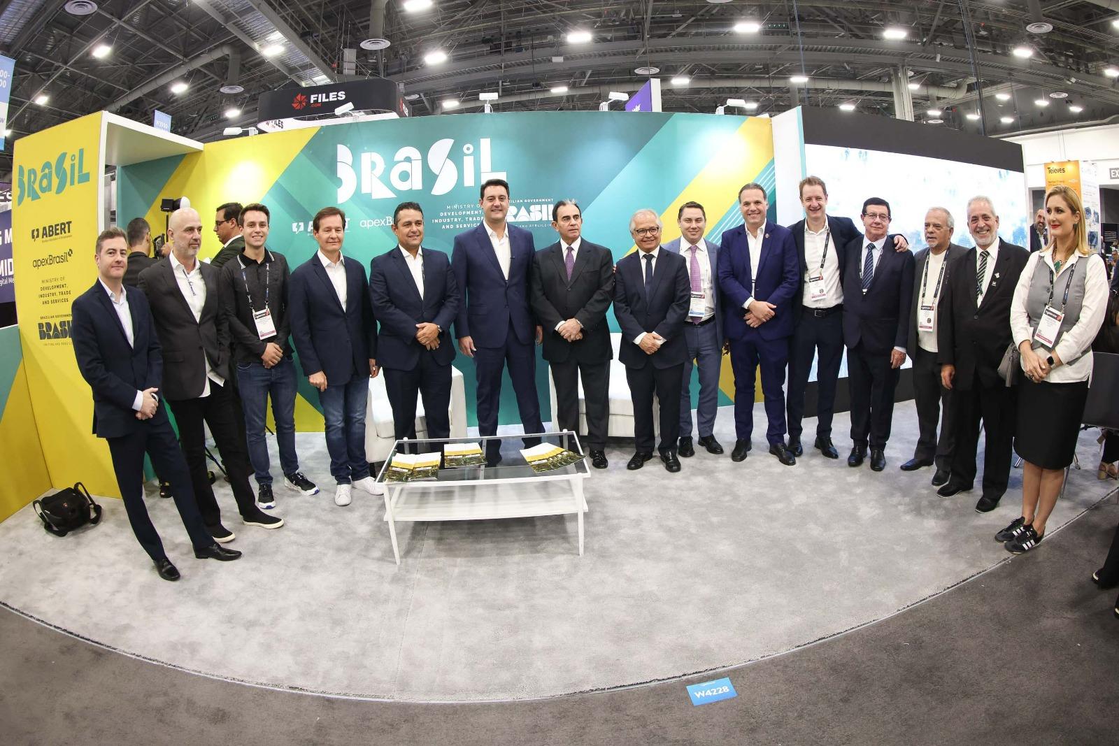 Governador Ratinho Junior participa de evento da Abert em Las Vegas