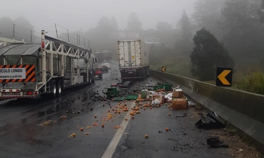 Três pessoas morrem em quatro acidentes na BR-277, em Balsa Nova