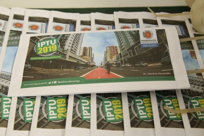 Pagamento do IPTU de Maringá com desconto vai até dia 11