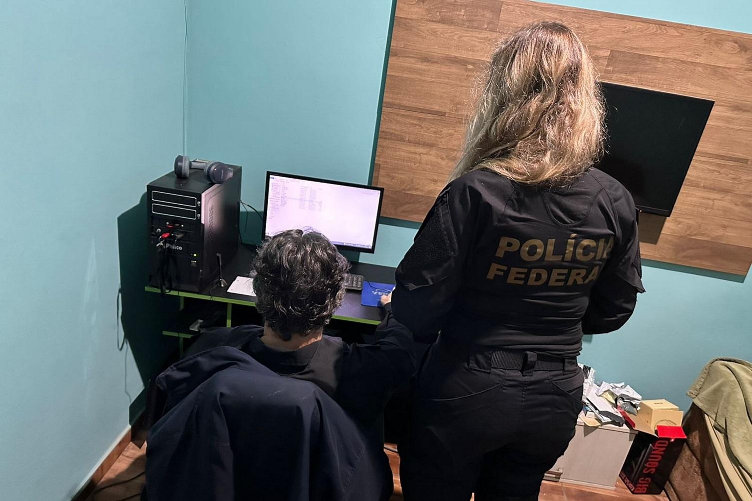 PF prende homem com material de abuso sexual infantil em Curitiba