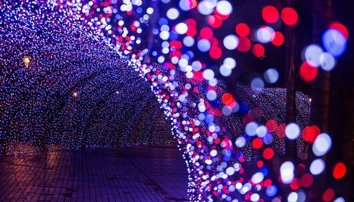 Vandalos estragam decoração natalina de Maringá