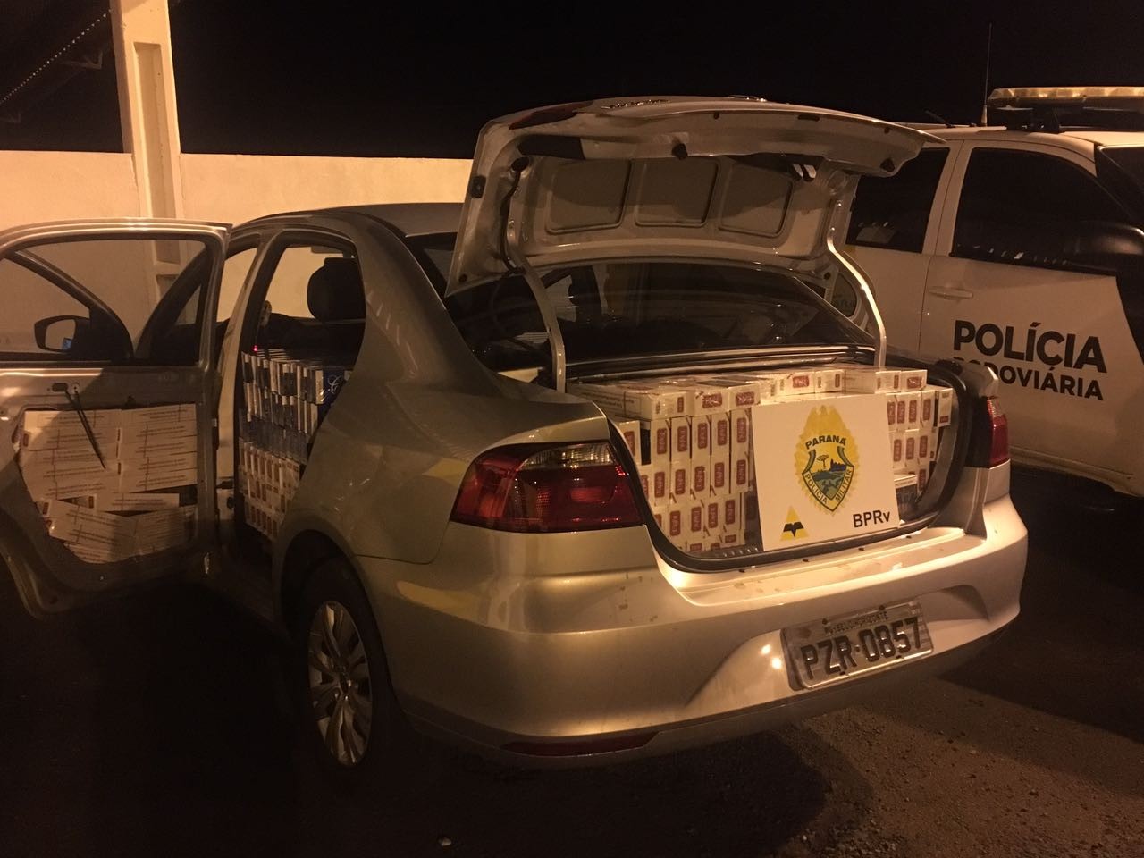 PRE apreende 1.200 pacotes de cigarros contrabandeados