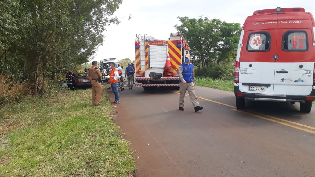 Acidente em rodovia com risco de explosão mobiliza equipes de Saúde