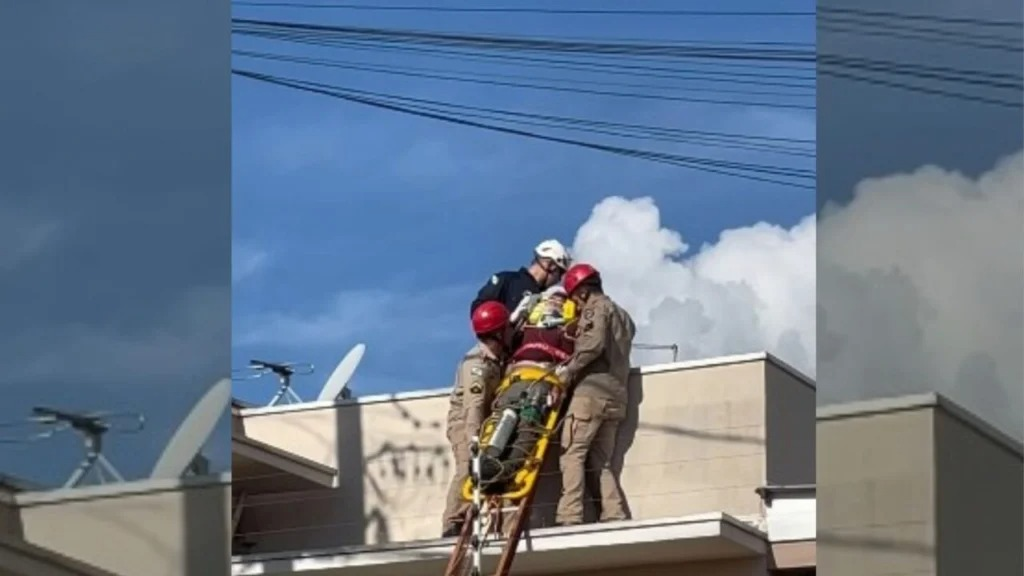 Vítima de choque elétrico é resgatado em estado grave em Mandaguari