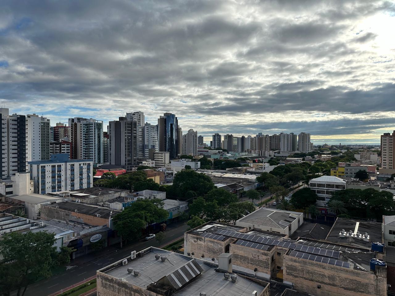 Maringá terá máxima de 29º C nesta segunda-feira (21); veja previsão