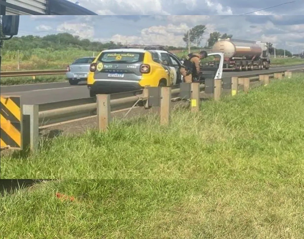Briga de trânsito em Maringá termina com caminhoneiro baleado
