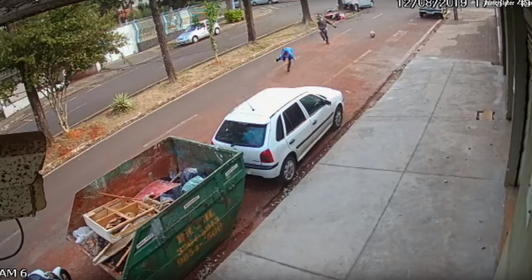 Execução em plena luz do dia na Avenida Paranavaí assusta moradores e empresários