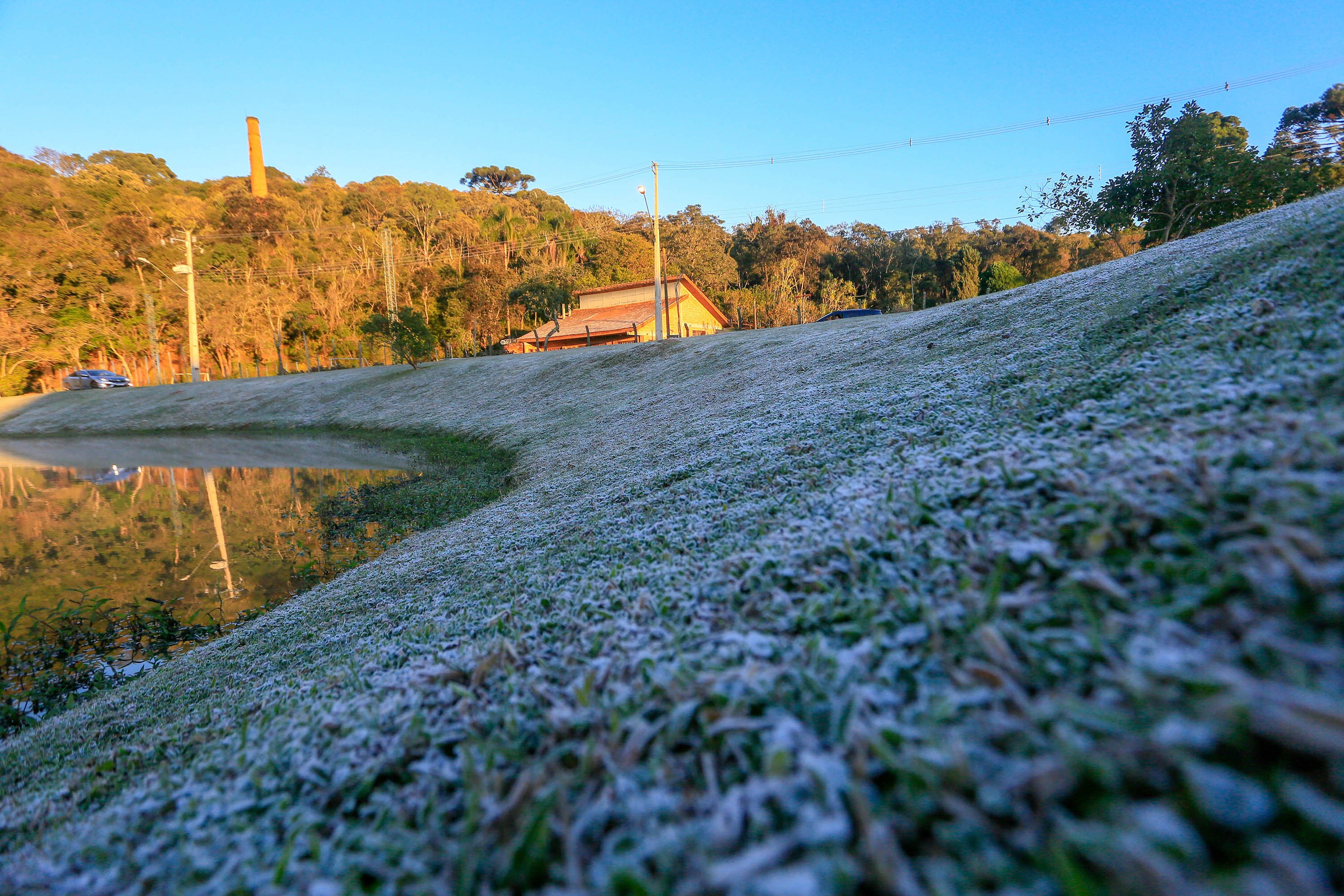 Massa de ar polar derruba as temperaturas no Paraná
