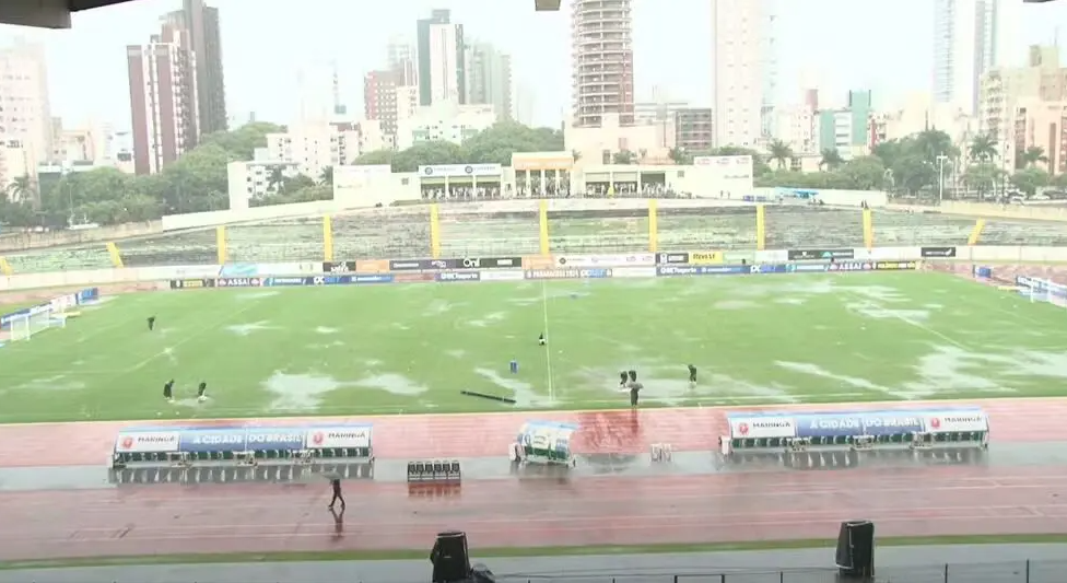 Duelo entre Maringá FC e Anápolis tem previsão de muita chuva