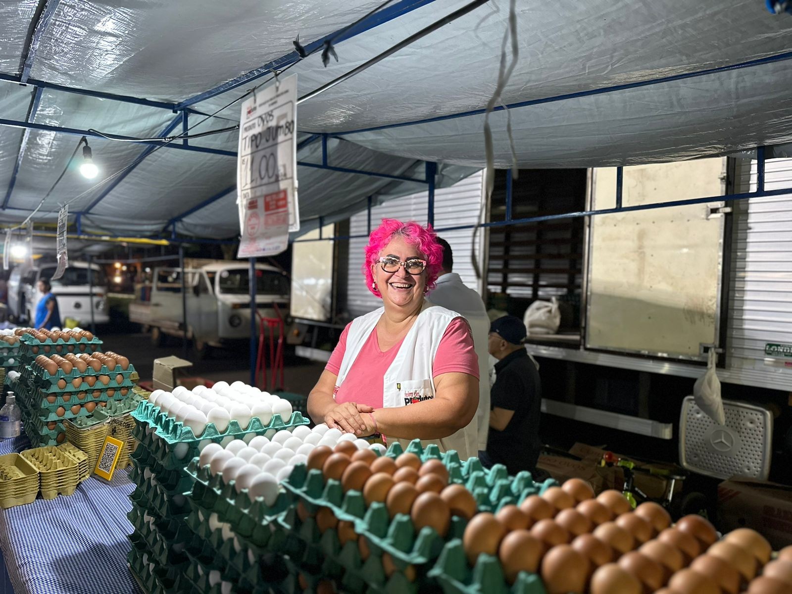 Conheça histórias de feirantes da Feira do Produtor de Maringá