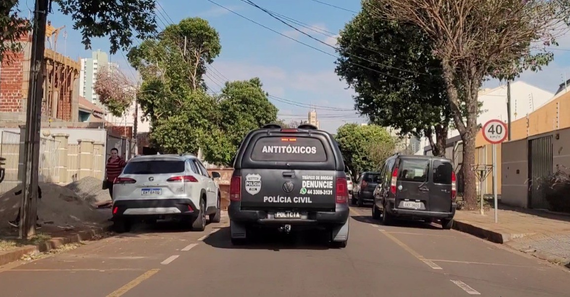 Polícia Civil desarticula esquema de venda de drogas em Maringá