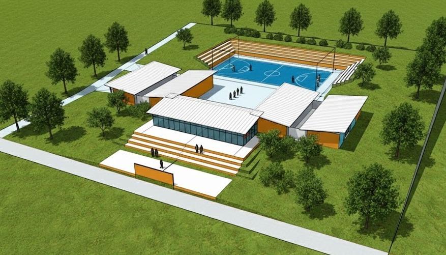 Projeto do centro cultural