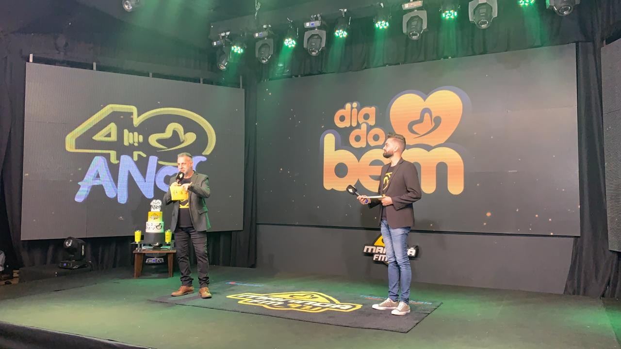 Evento híbrido inédito marca o aniversário de 40 anos da Maringá FM