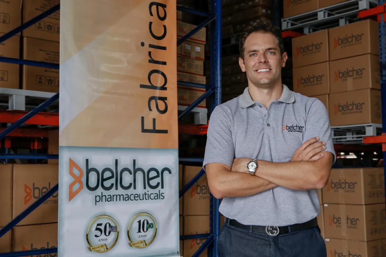 Diretor-presidente da Belcher Farmacêutica, Emanuel Catori Foto: João Cláudio Fragoso