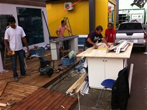 Quarta-feira (3) de muito trabalho para início da Expoingá 2017