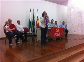 PC do B indica candidata para ser vice prefeita na chapa do PT nas eleições deste ano