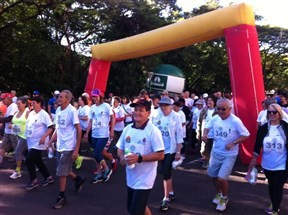 Em corrida, idosos de Maringá mostram disposição na busca pela qualidade de vida