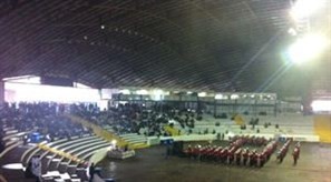 Apresentação da Banda Marcial de Fuzileiros Navais da Marinha do Brasil encanta os espectadores