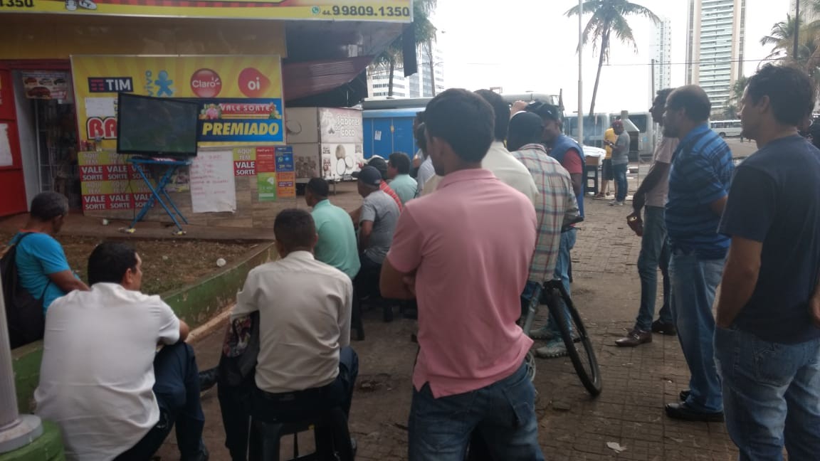 Torcida é torcida, em todo canto de Maringá