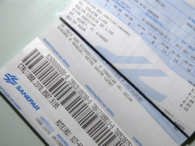Sanepar amplia rede de pagamento para contas com mais de 25 dias de atraso