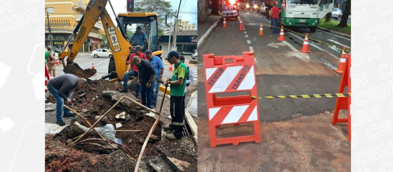 Prefeitura informa prazo para reparo de buraco no centro