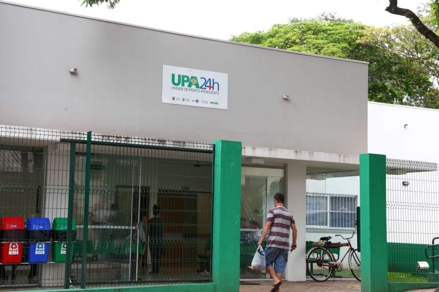 Homem causa confusão na UPA Zona Norte