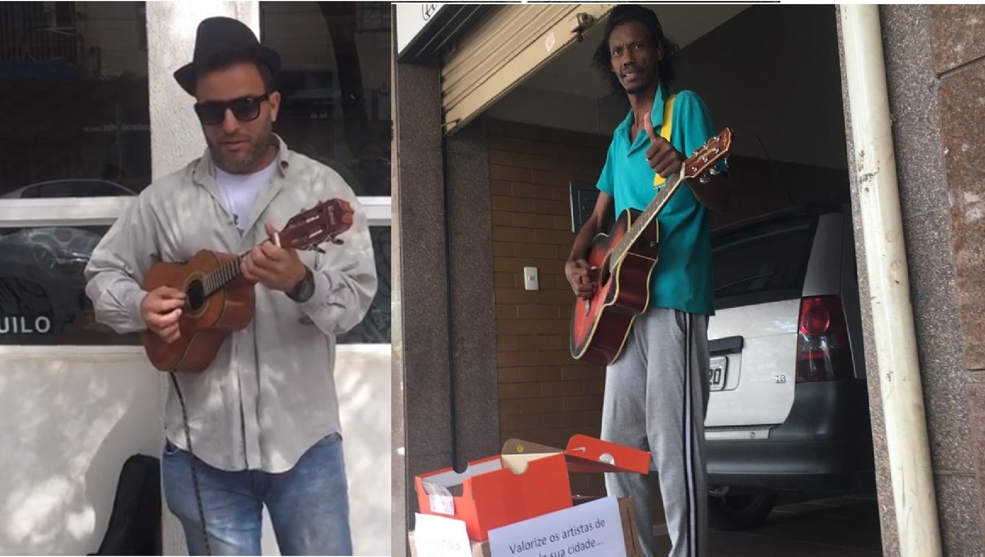 Músicos de rua ganham as calçadas de Maringá