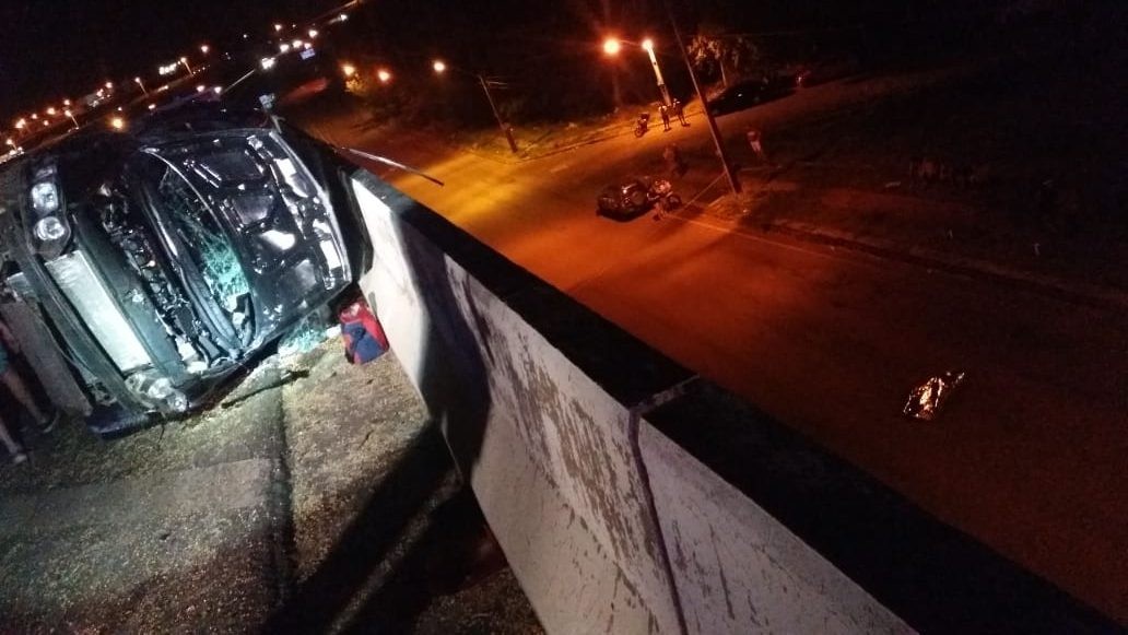 Motorista morre ao ser ejetado de veículo em acidente no Contorno Norte