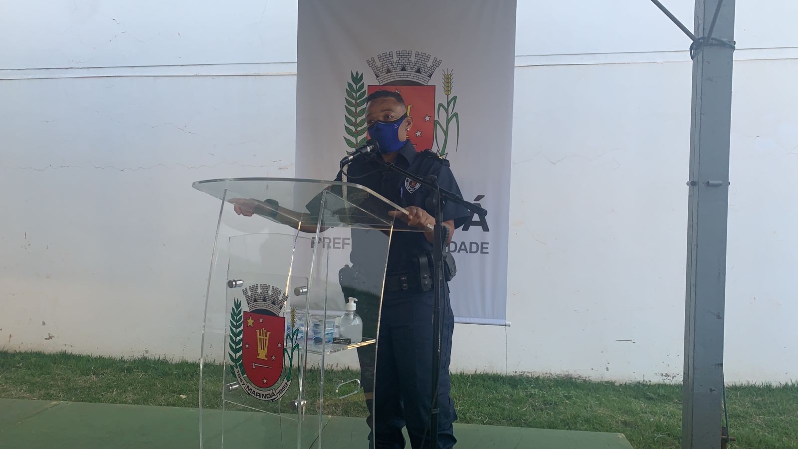 Primeira mulher a assumir comando da Guarda Civil de Maringá toma posse