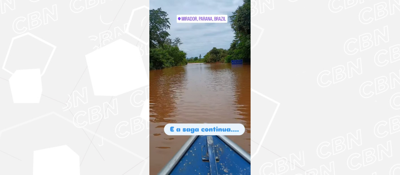 Servidores municipais de Mirador chegam à Prefeitura de barco