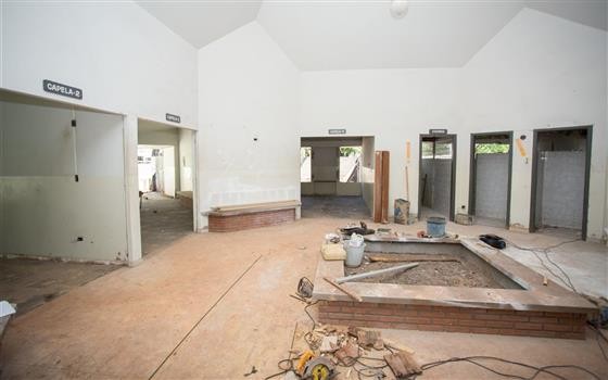 Capela Mortuária será reinaugurada na segunda quinzena de março