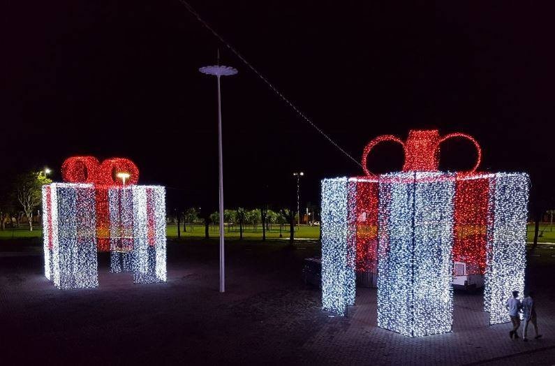 Ladrões estão furtando a decoração de Natal