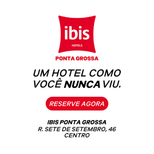 Hotel Ibis Ponta Grossa - 22/06 a 21/09
