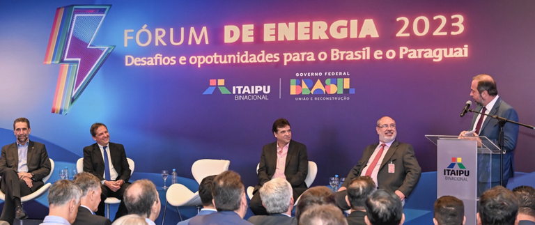 Ministro de Minas e Energia destaca papel de Itaipu na transição energética durante Fórum de Energia 2023