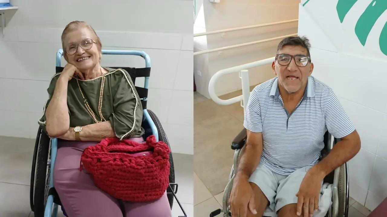 Idosos do Lar dos Velhinhos de Maringá desejam paz e harmonia no Natal