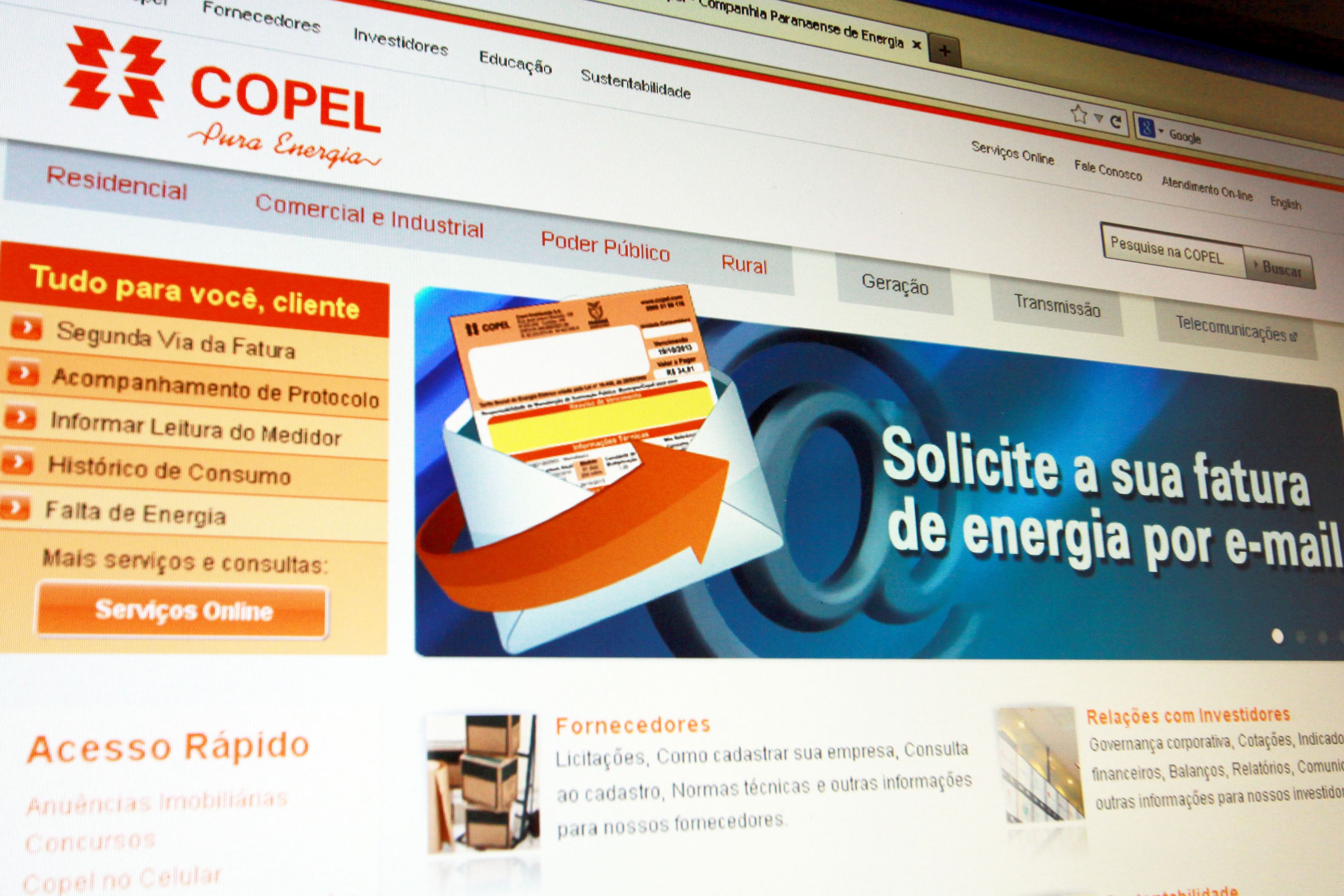 Baixo retorno financeiro é o motivo para não haver acordo entre Copel e Supermercados