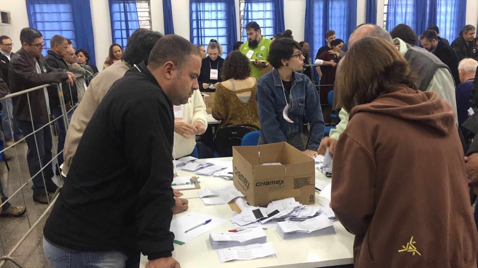 9.244 pessoas votaram na eleição para reitor