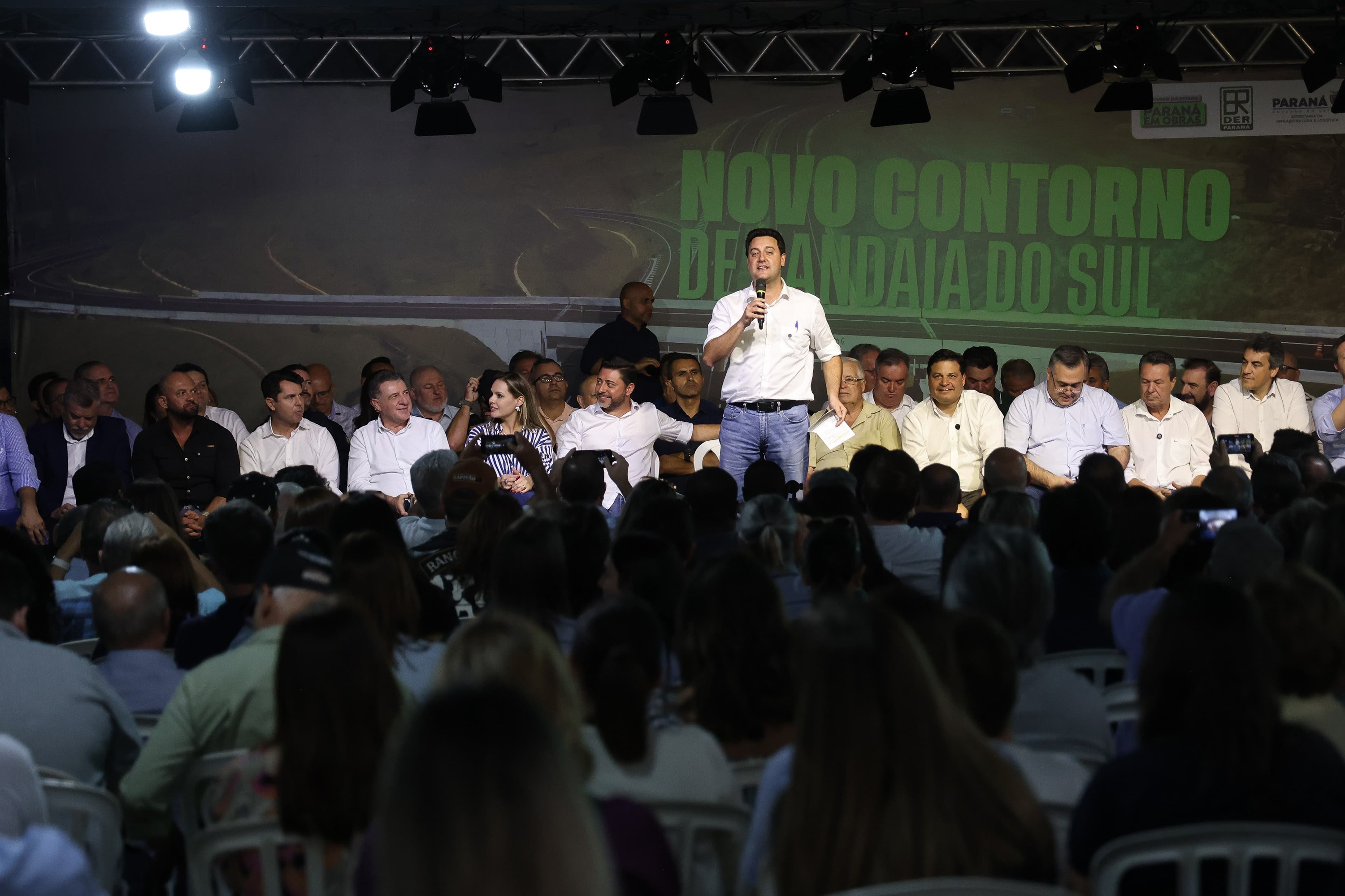 Governador inaugura novo contorno rodoviário de Jandaia do Sul