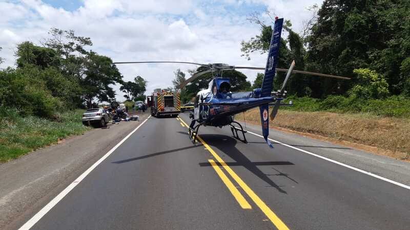 Acidente deixa um morto e dois feridos na BR-376, em Guairaçá